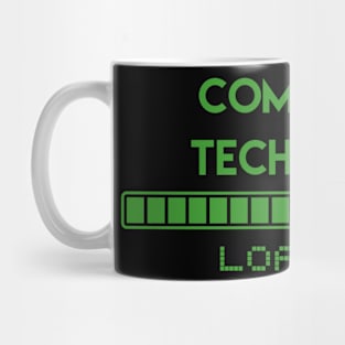 Computer Technician Loading Mug